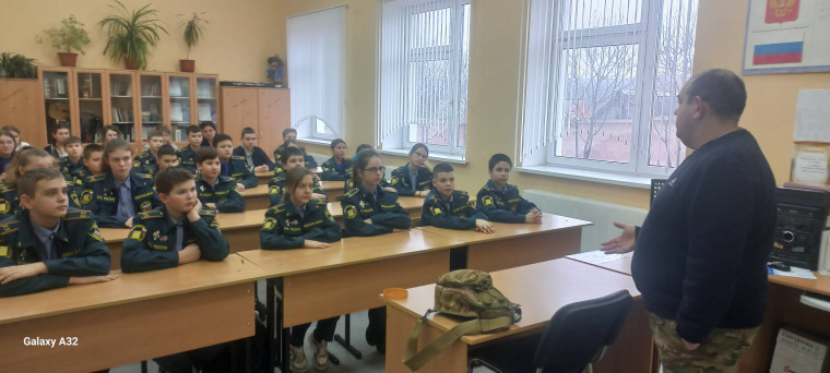 Встреча с участником СВО.